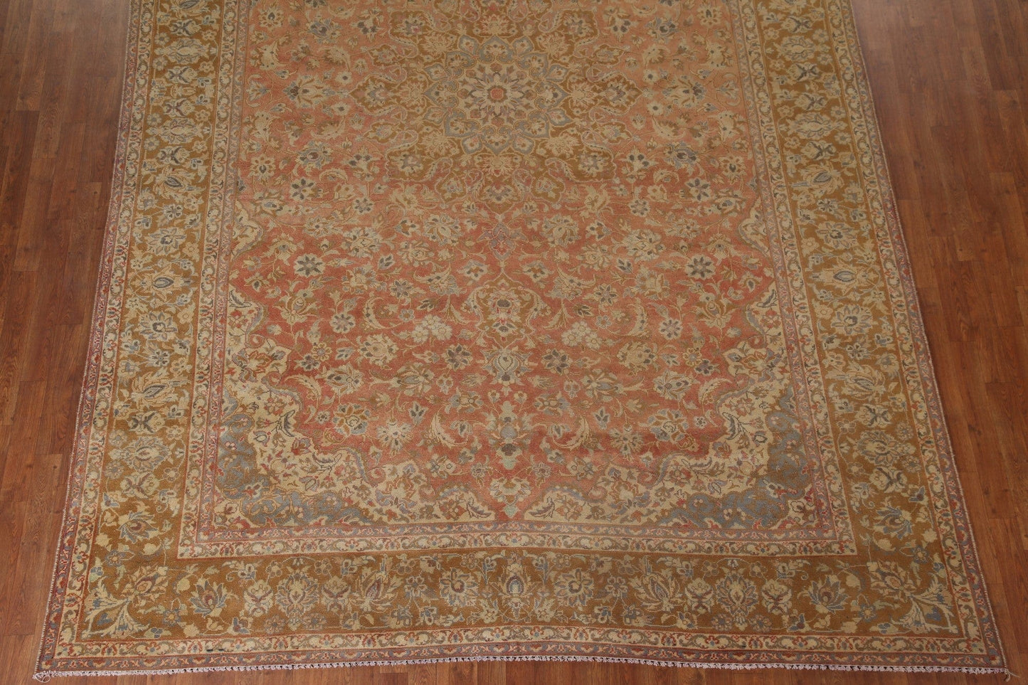 Handmade Wool Kashan Persian Area Rug 9x13