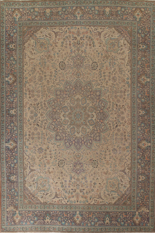 Handmade Wool Tabriz Persian Area Rug 10x13