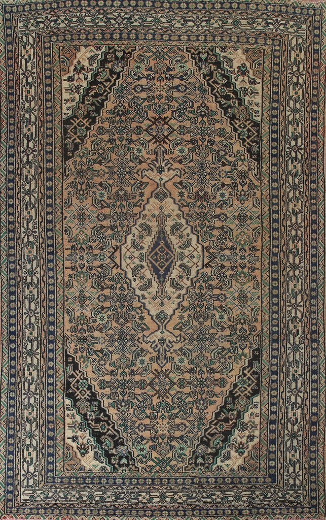 Geometric Hamedan Persian Area Rug 8x12