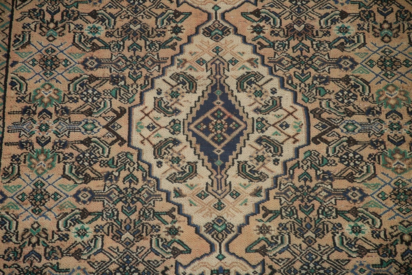 Geometric Hamedan Persian Area Rug 8x12