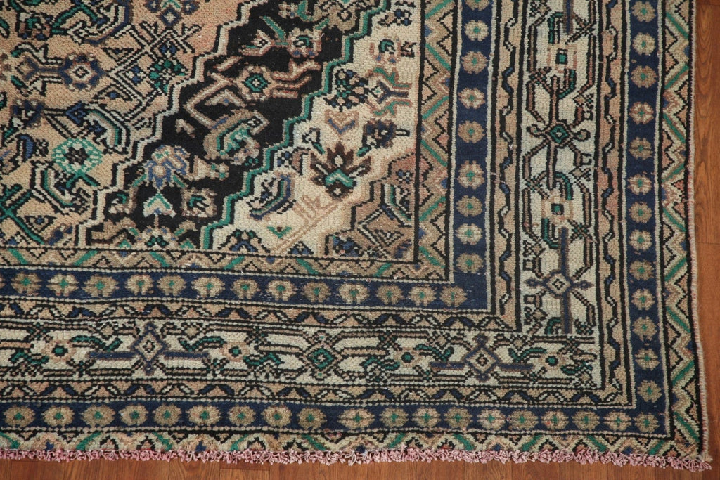 Geometric Hamedan Persian Area Rug 8x12