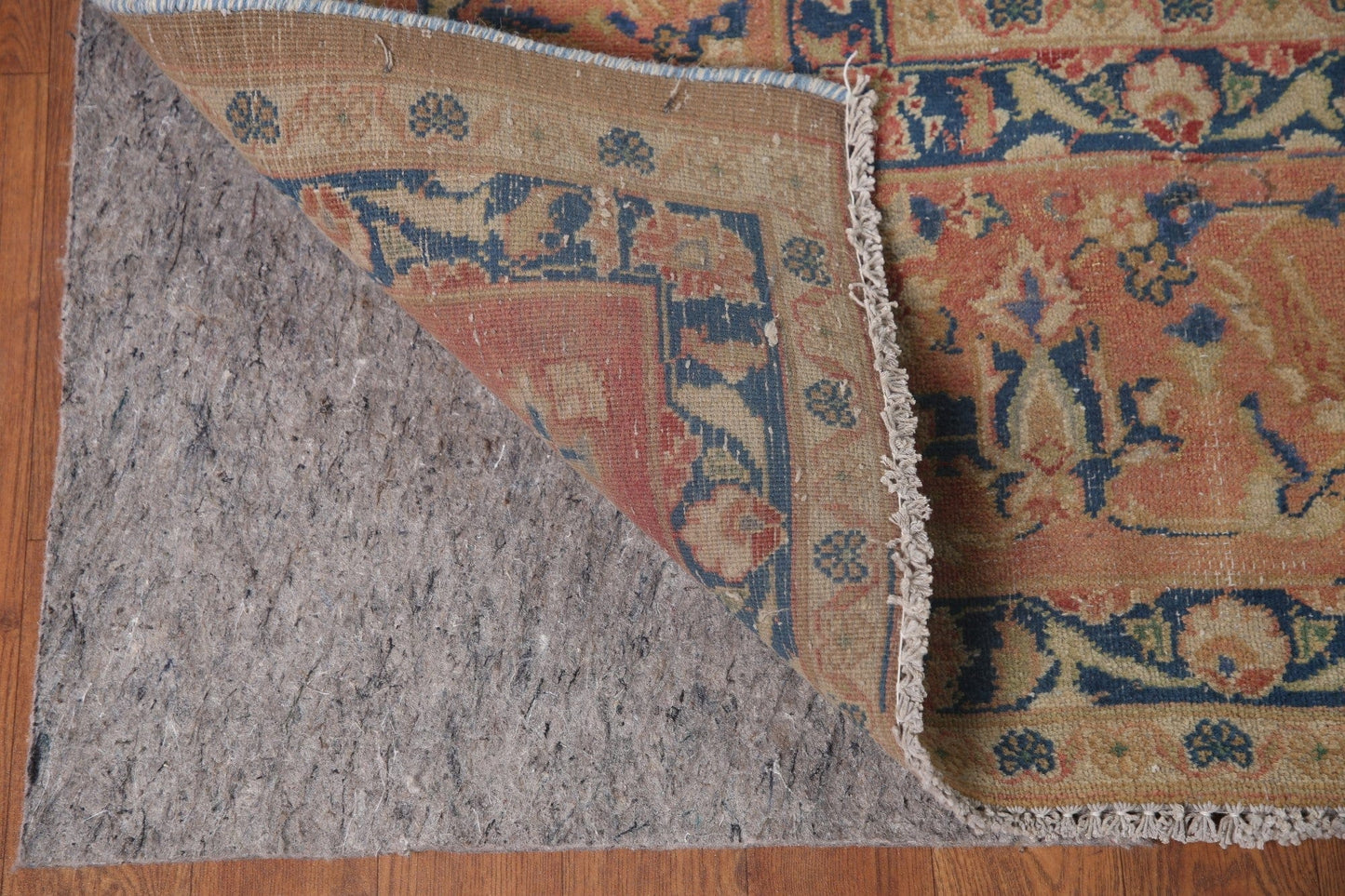 Distressed Kashmar Persian Area Rug 9x12