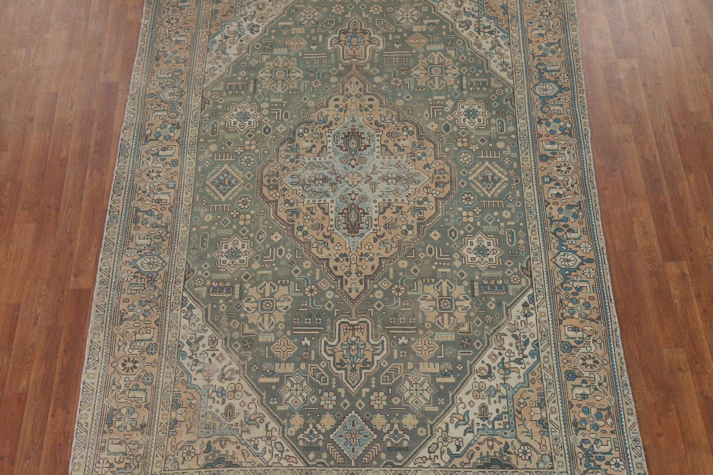 Geometric Tabriz Persian Area Rug 6x10