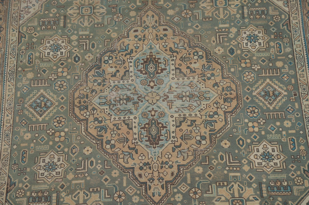 Geometric Tabriz Persian Area Rug 6x10