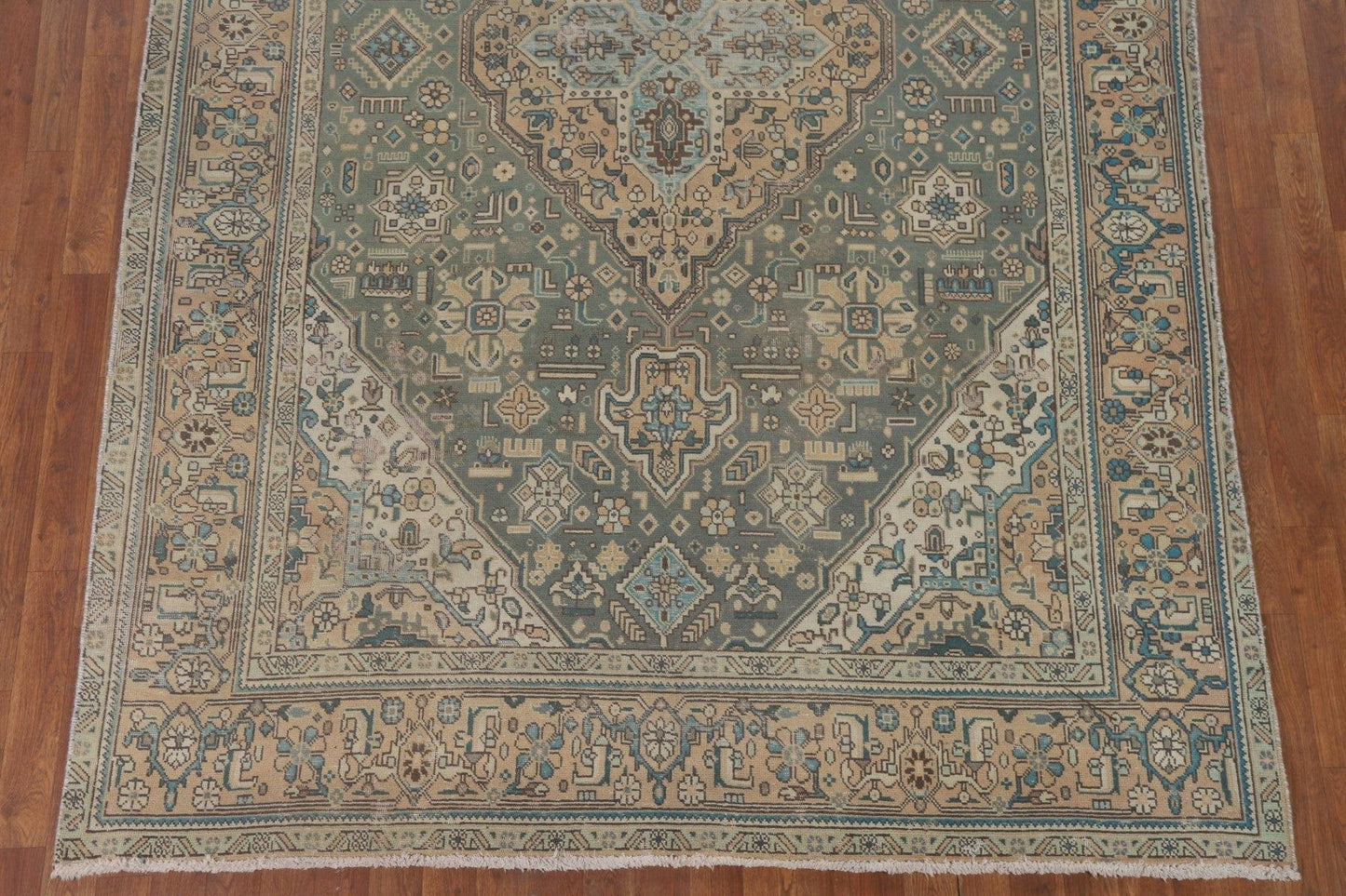 Geometric Tabriz Persian Area Rug 6x10