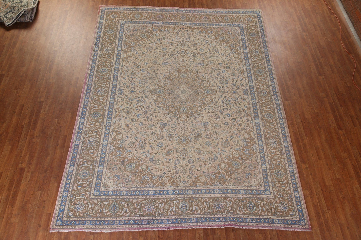 Floral Kashan Persian Area Rug 10x13