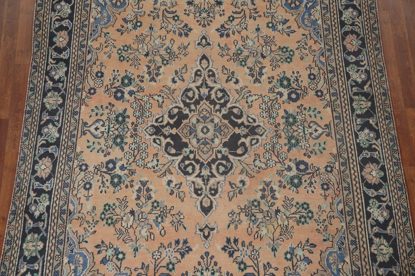 Vintage Hamedan Persian Area Rug 7x10