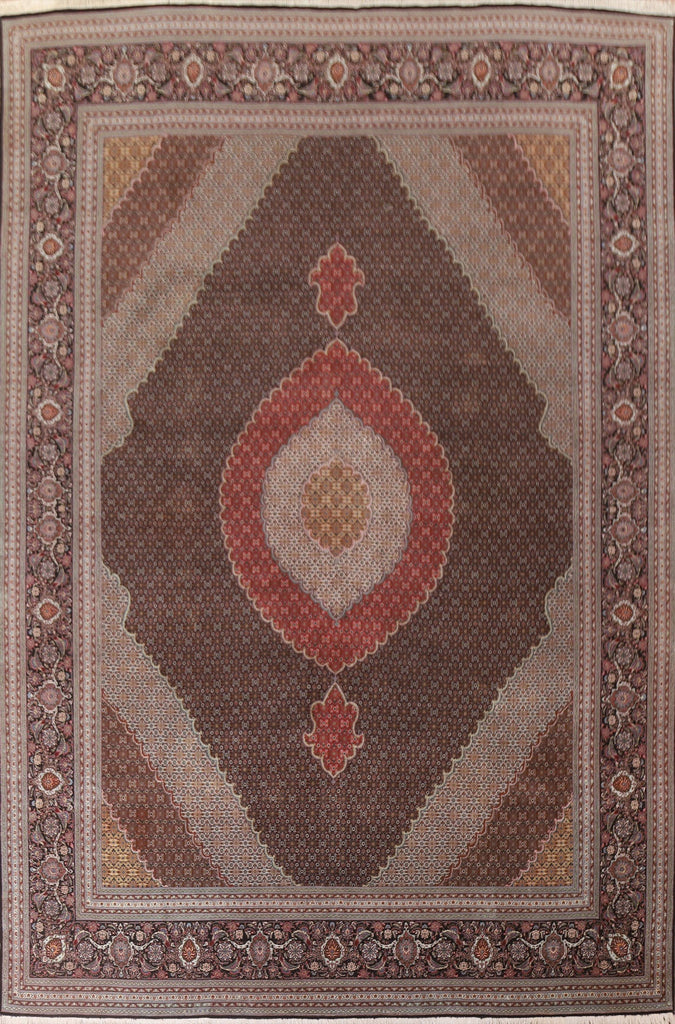 Vegetable Dye Tabriz Persian Area Rug 10x13