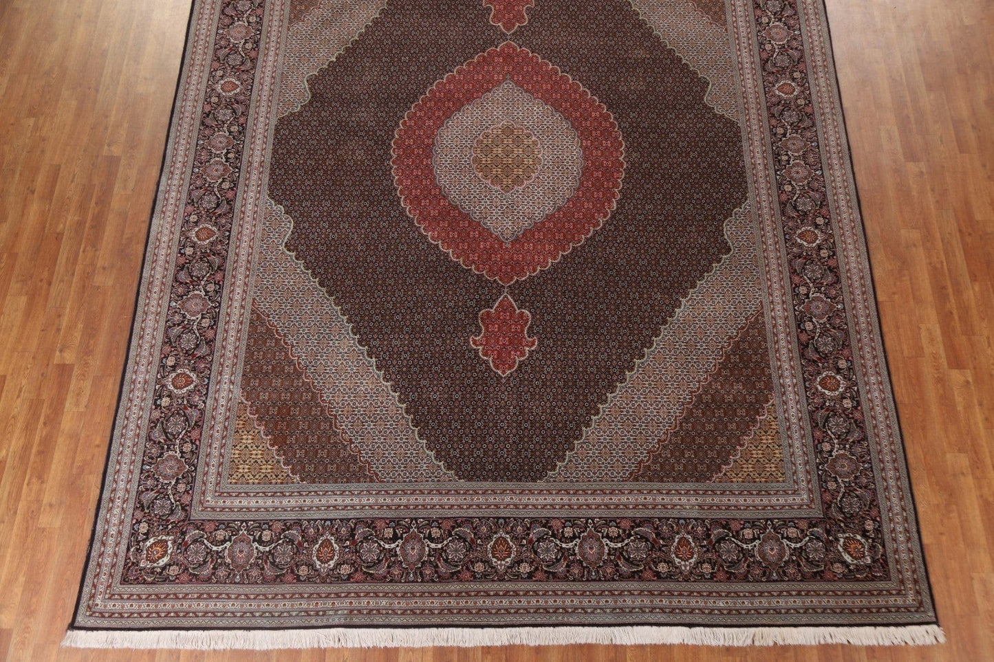 Vegetable Dye Tabriz Persian Area Rug 10x13