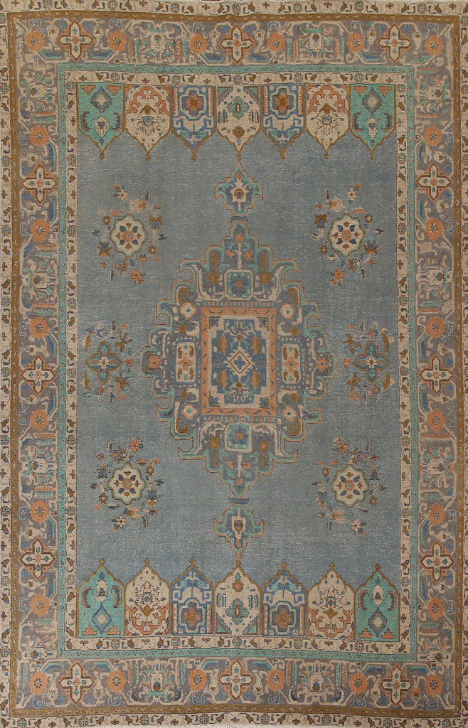 Over-Dyed Tabriz Persian Area Rug 8x11