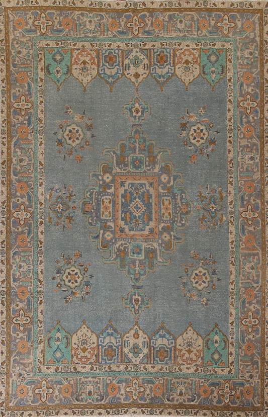 Over-Dyed Tabriz Persian Area Rug 8x11