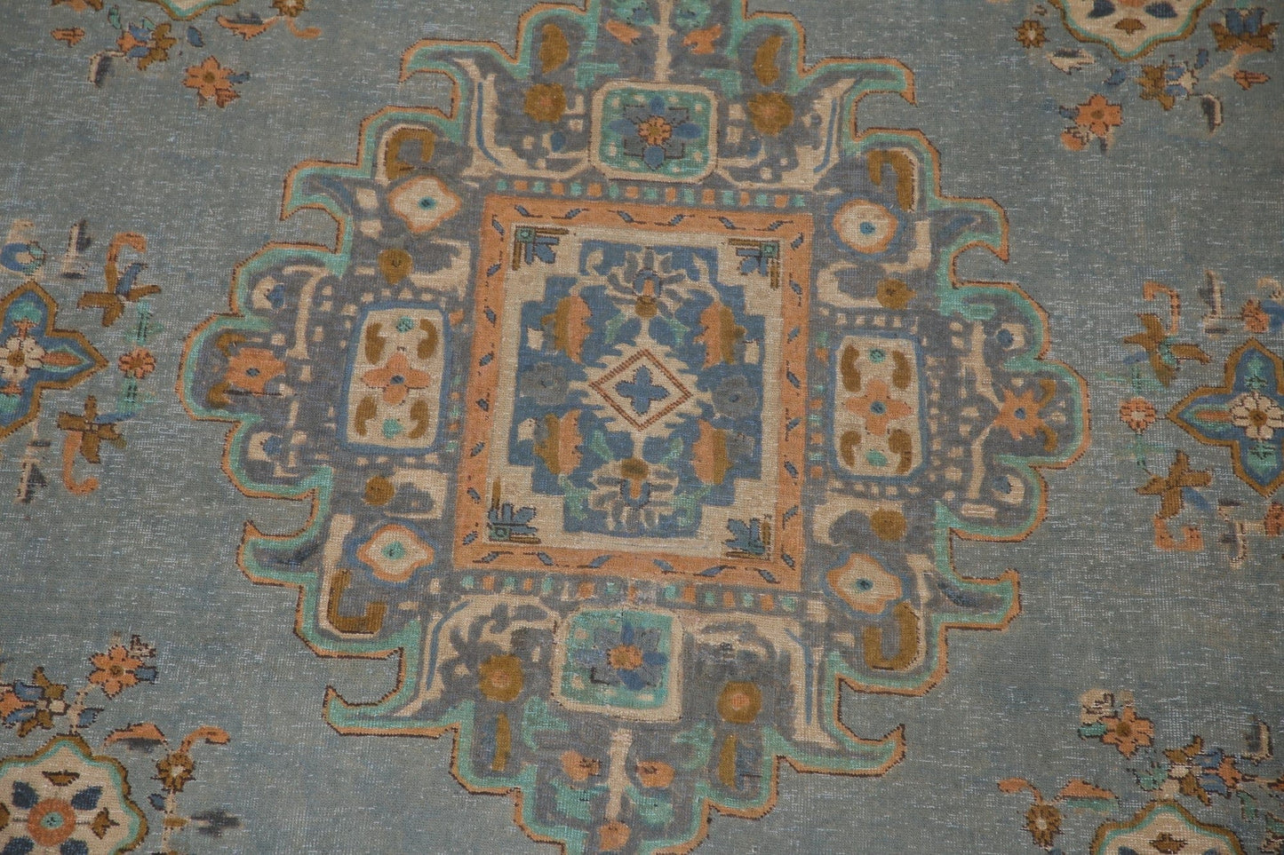 Over-Dyed Tabriz Persian Area Rug 8x11