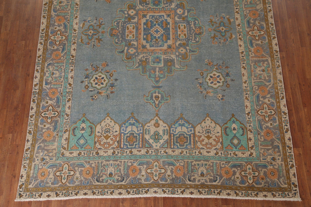 Over-Dyed Tabriz Persian Area Rug 8x11