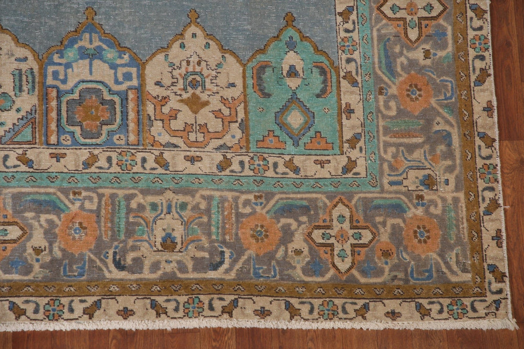 Over-Dyed Tabriz Persian Area Rug 8x11