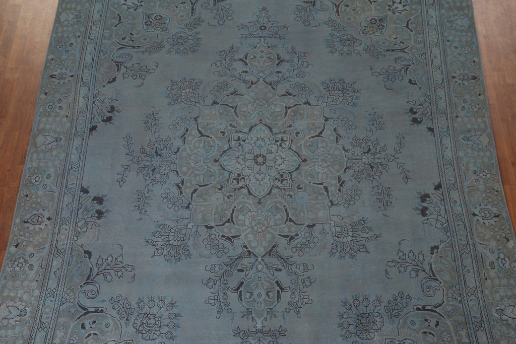 Over-Dyed Tabriz Persian Area Rug 9x12