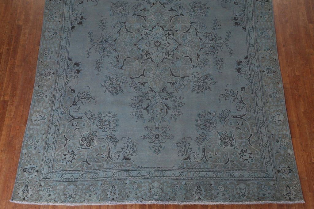 Over-Dyed Tabriz Persian Area Rug 9x12