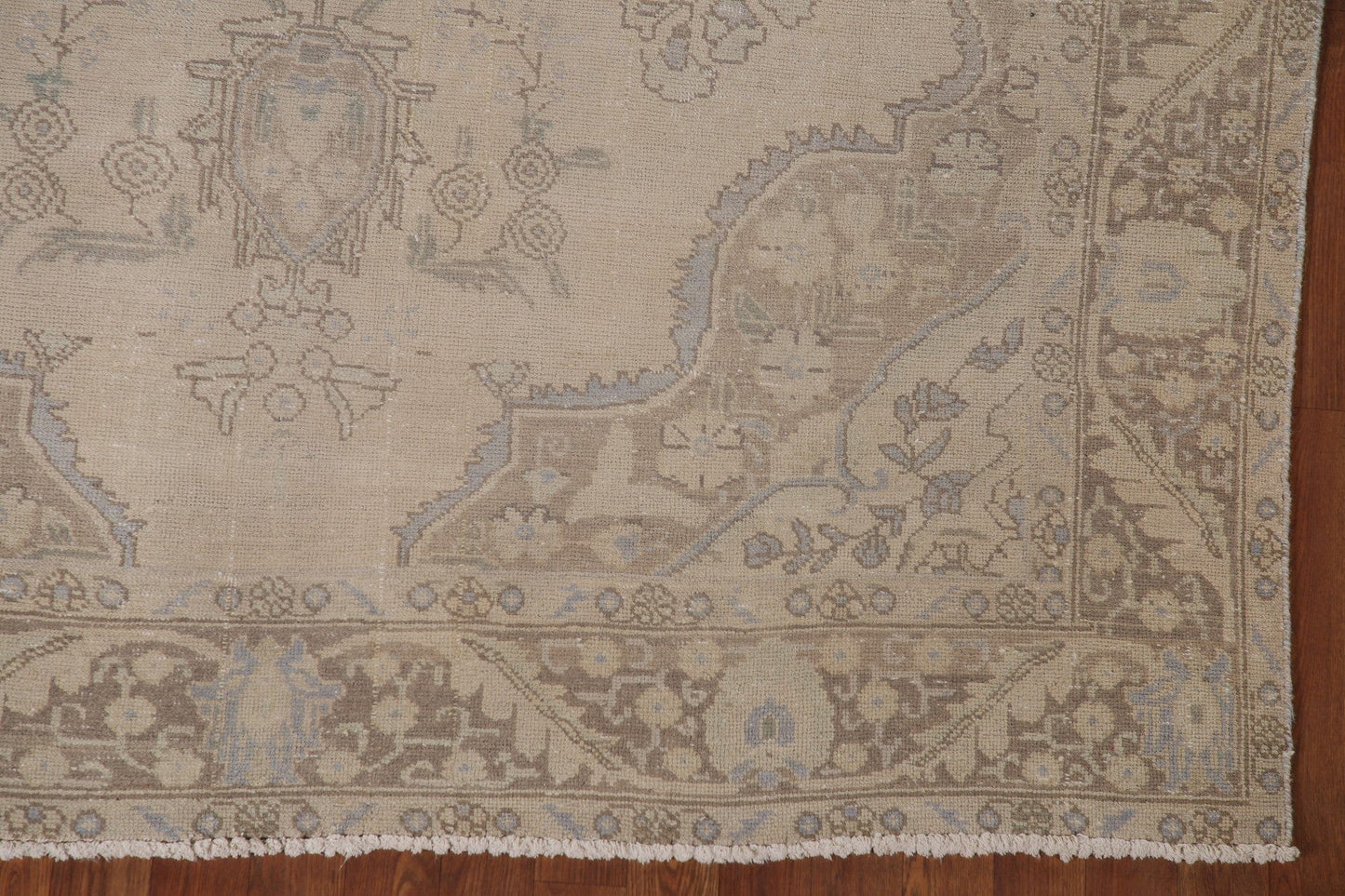 Distressed Tabriz Persian Area Rug 6x10