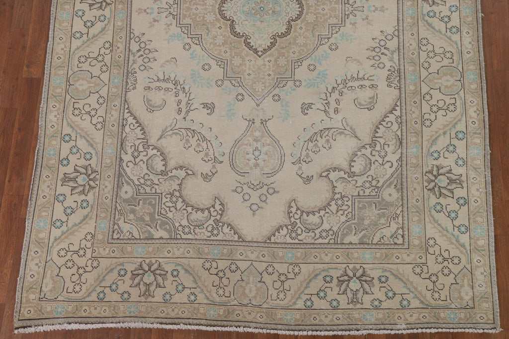 Geometric Tabriz Persian Area Rug 6x10