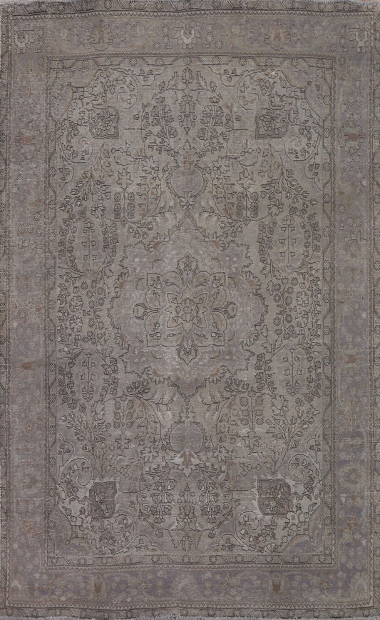 Over-Dyed Tabriz Persian Area Rug 7x9