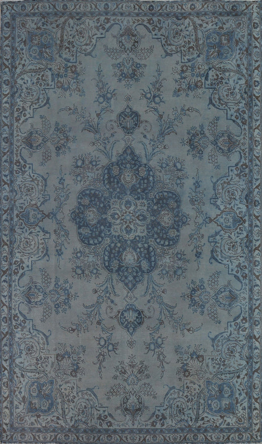 Over-Dyed Tabriz Persian Area Rug 8x11