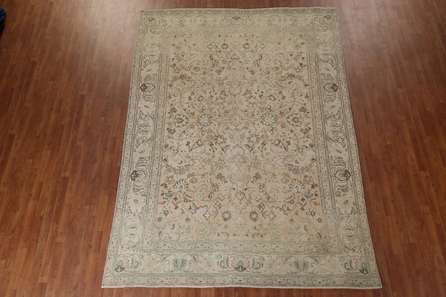 Distressed Tabriz Persian Area Rug 8x11