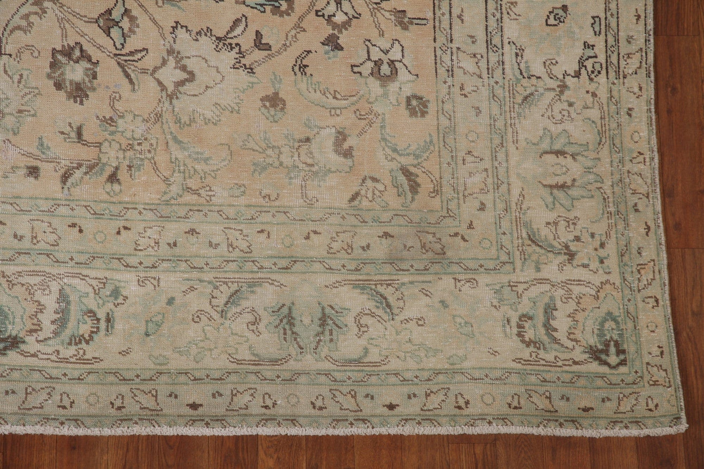 Distressed Tabriz Persian Area Rug 8x11