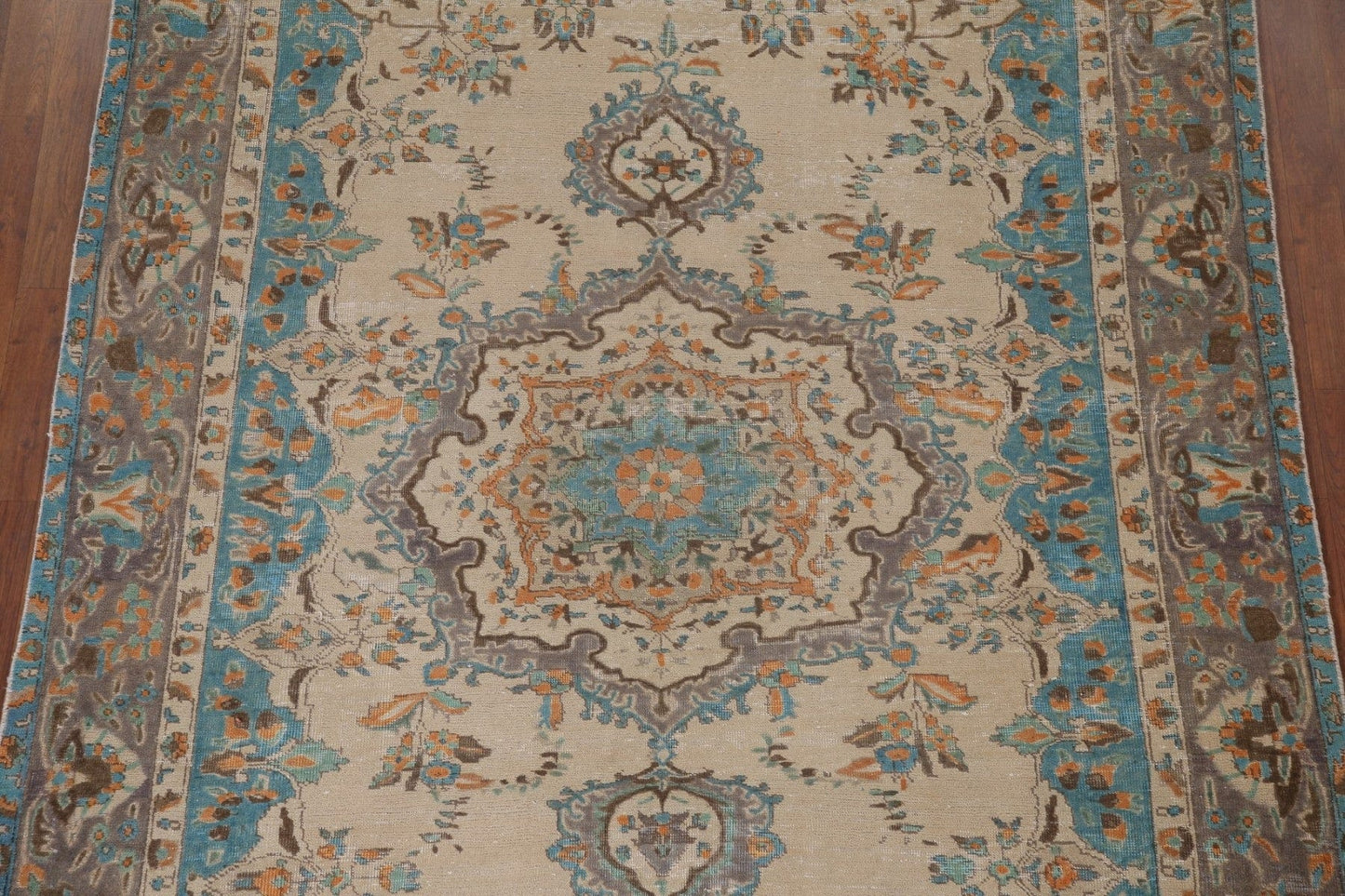 Handmade Wool Tabriz Persian Area Rug 7x10