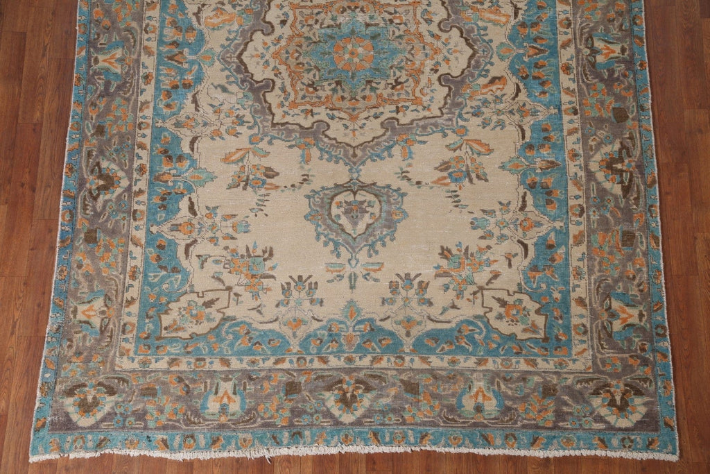 Handmade Wool Tabriz Persian Area Rug 7x10