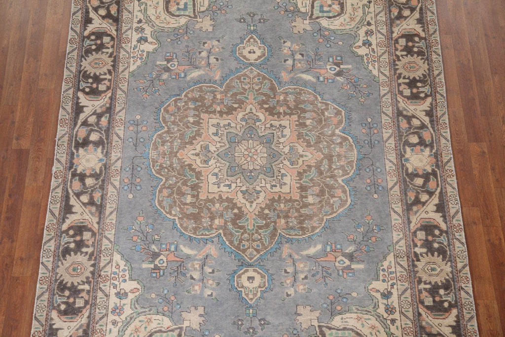 Over-Dyed Tabriz Persian Area Rug 6x10