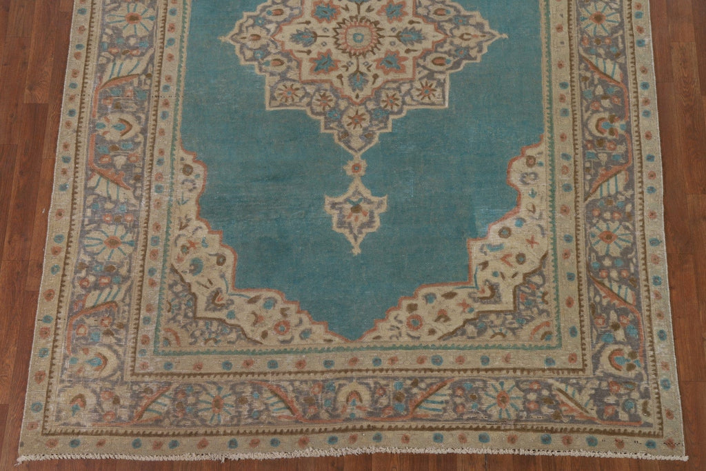 Over-Dyed Tabriz Persian Area Rug 7x9