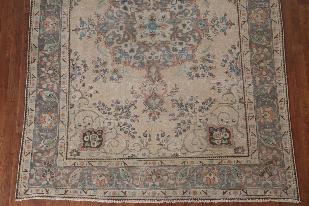 Handmade Tabriz Persian Area Rug 7x9