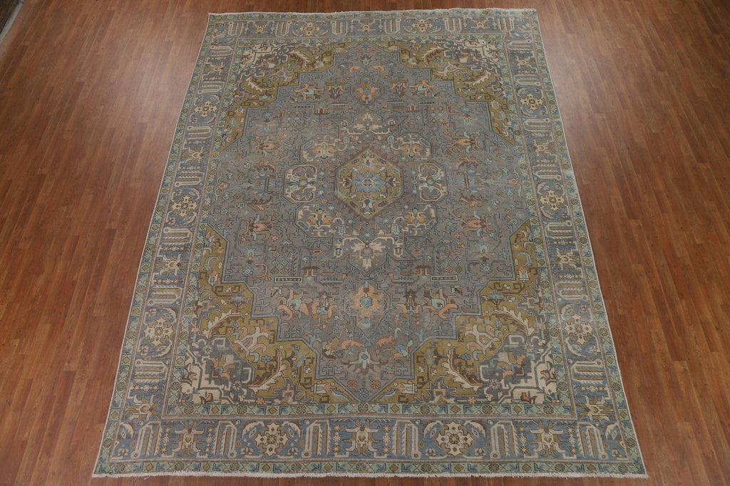 Over-Dyed Tabriz Persian Area Rug 10x13