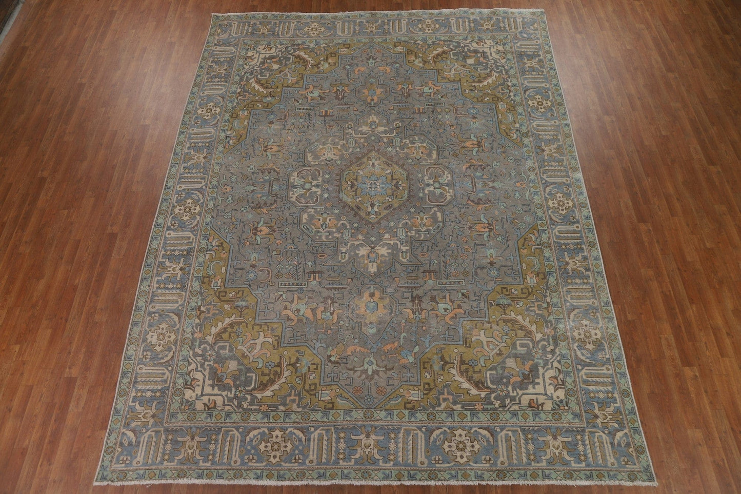 Over-Dyed Tabriz Persian Area Rug 10x13