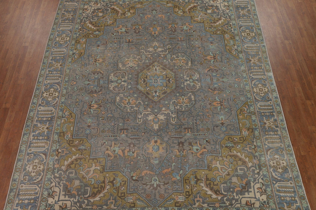 Over-Dyed Tabriz Persian Area Rug 10x13