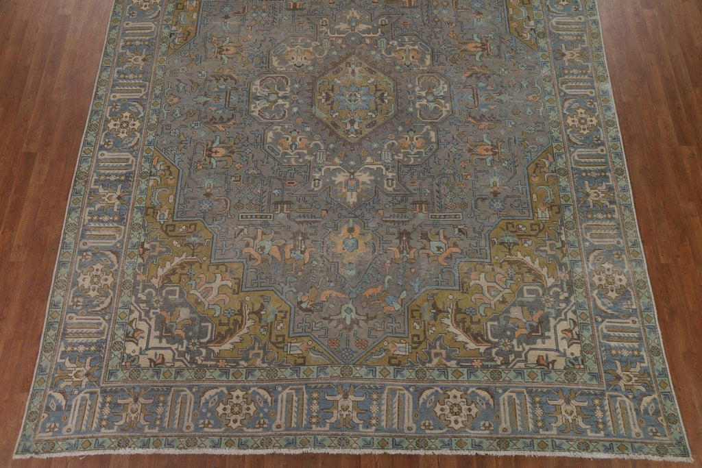 Over-Dyed Tabriz Persian Area Rug 10x13