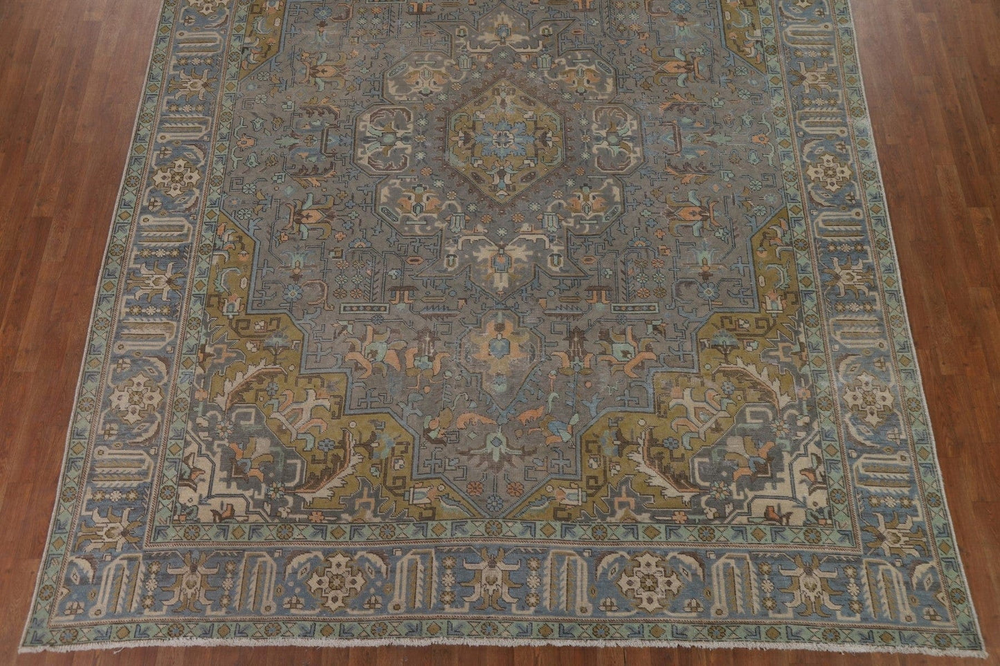 Over-Dyed Tabriz Persian Area Rug 10x13