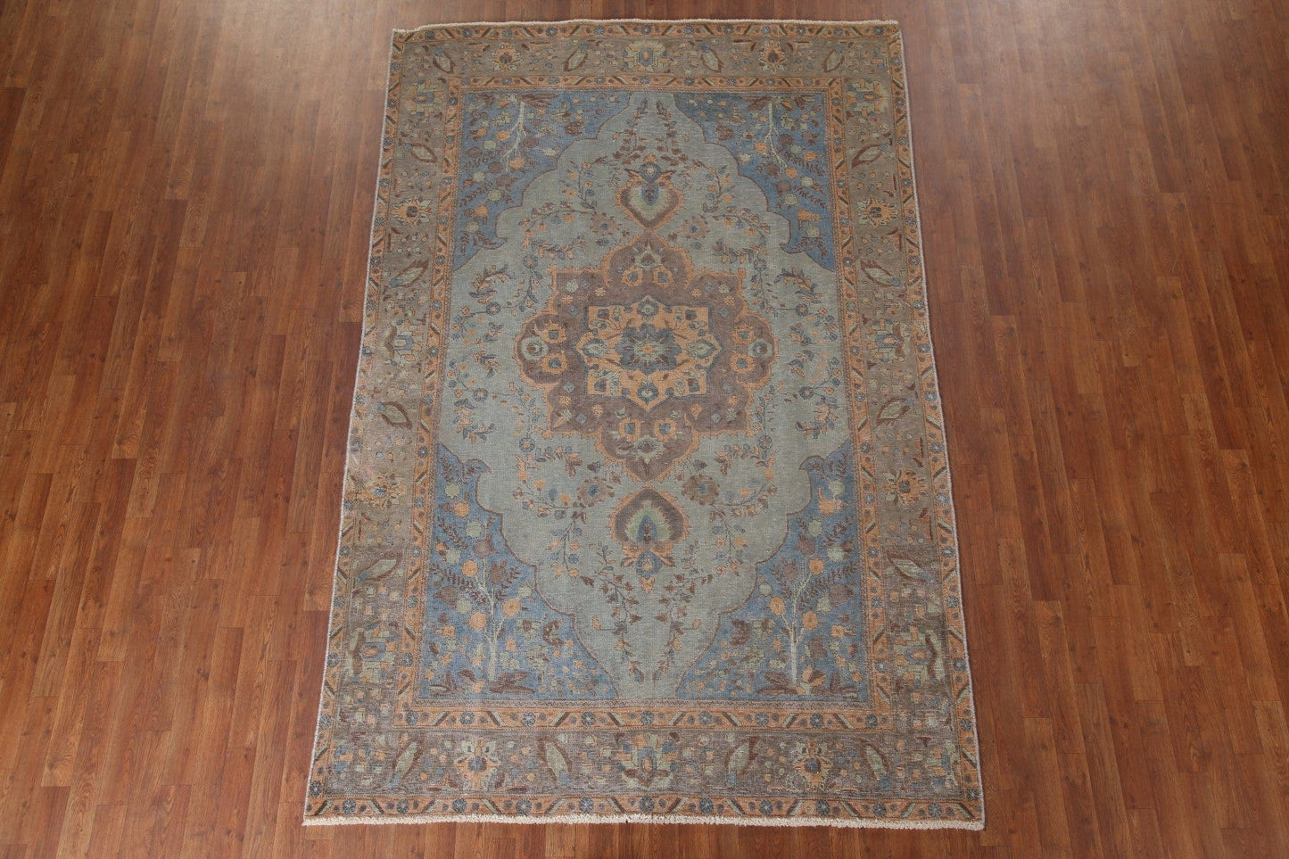 Over-Dyed Tabriz Persian Area Rug 6x10