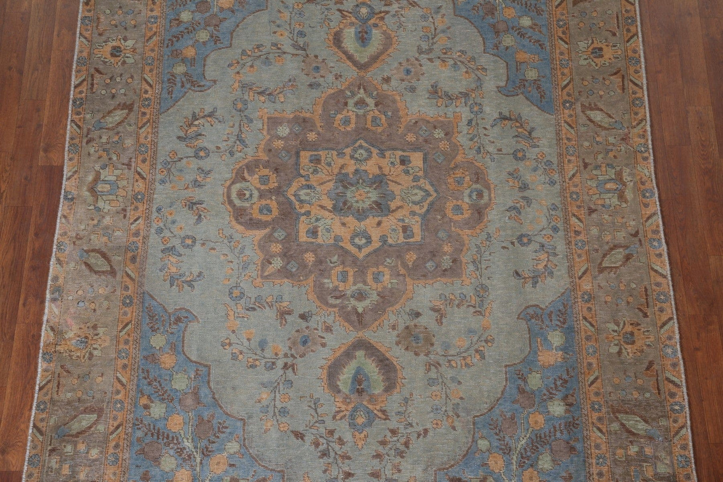 Over-Dyed Tabriz Persian Area Rug 6x10