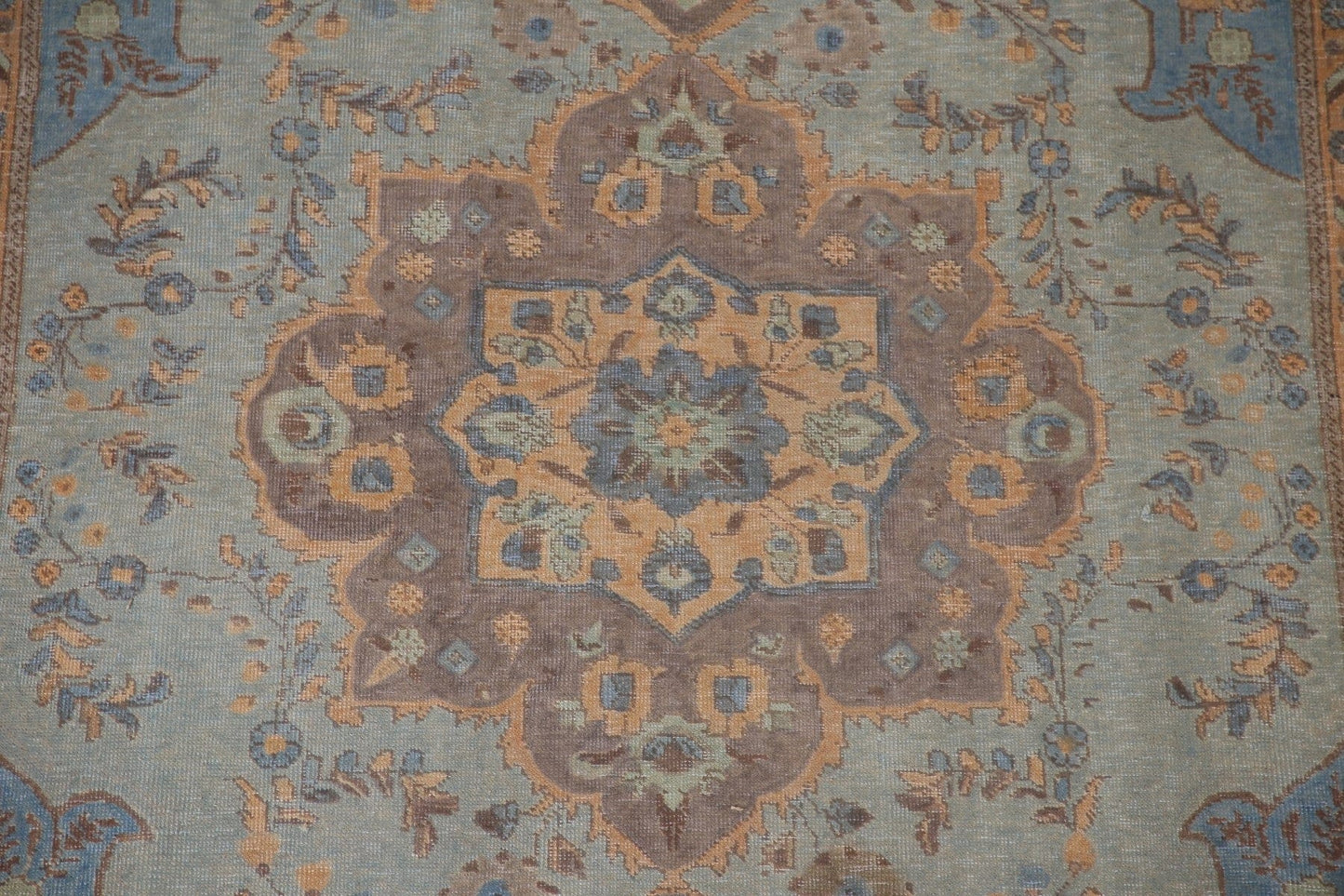 Over-Dyed Tabriz Persian Area Rug 6x10