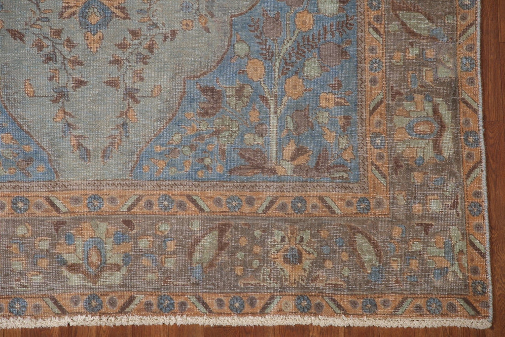 Over-Dyed Tabriz Persian Area Rug 6x10