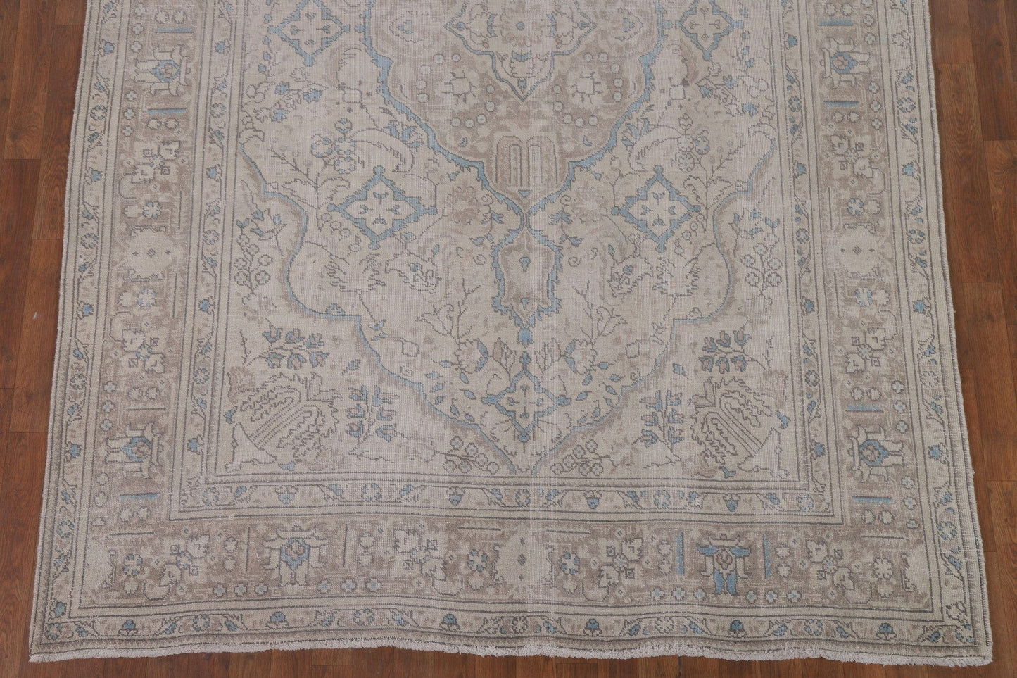 Vintage Wool Tabriz Persian Area Rug 7x10