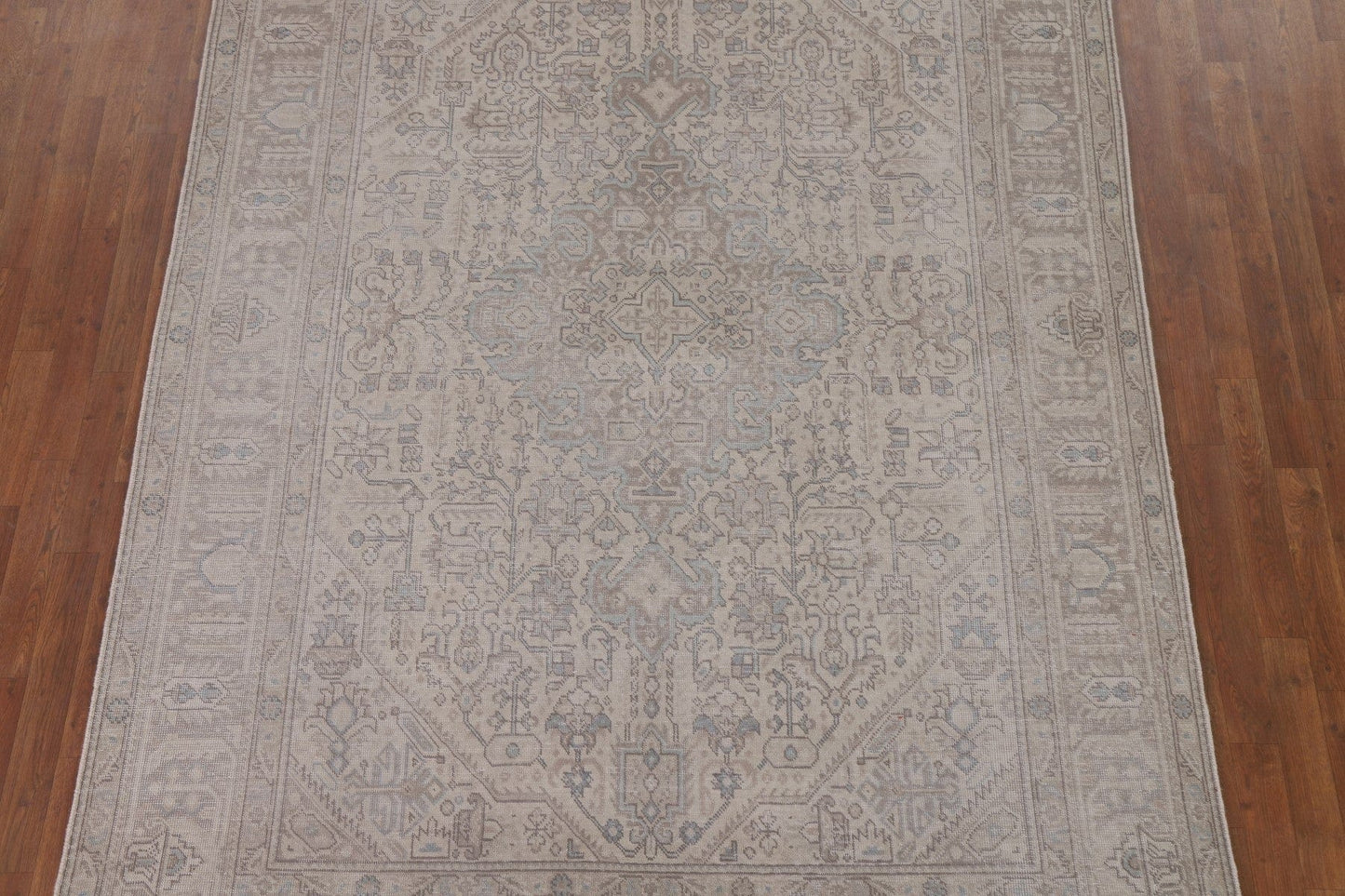 Distressed Tabriz Persian Area Rug 7x10