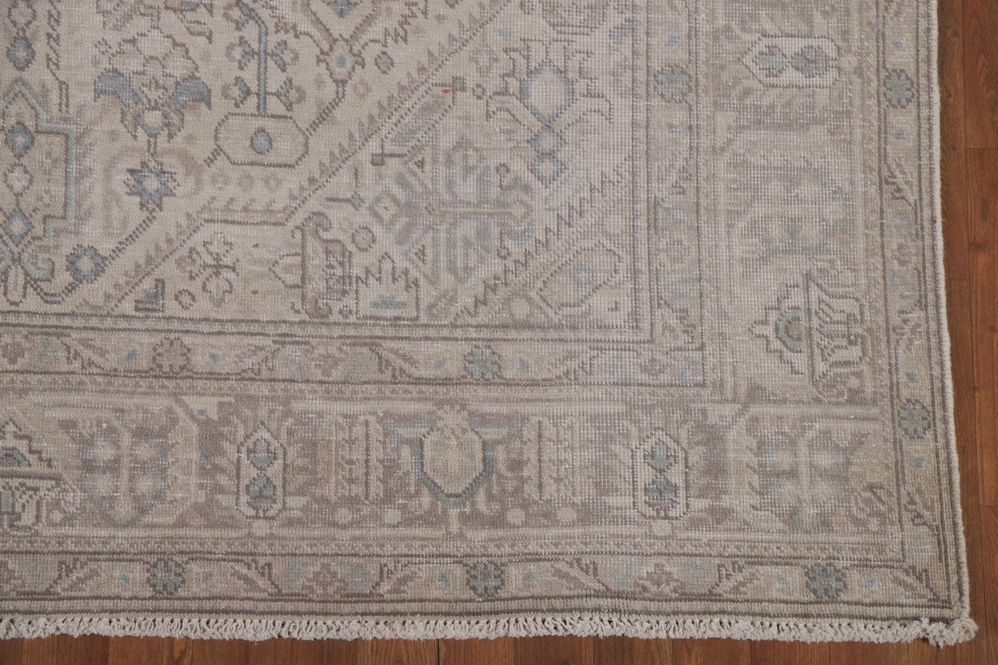 Distressed Tabriz Persian Area Rug 7x10