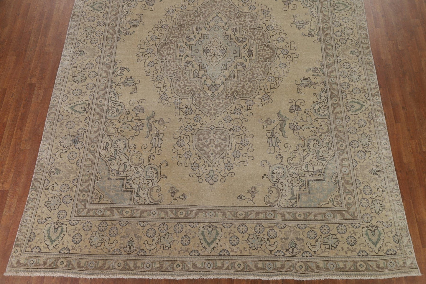 Distressed Tabriz Persian Area Rug 9x13