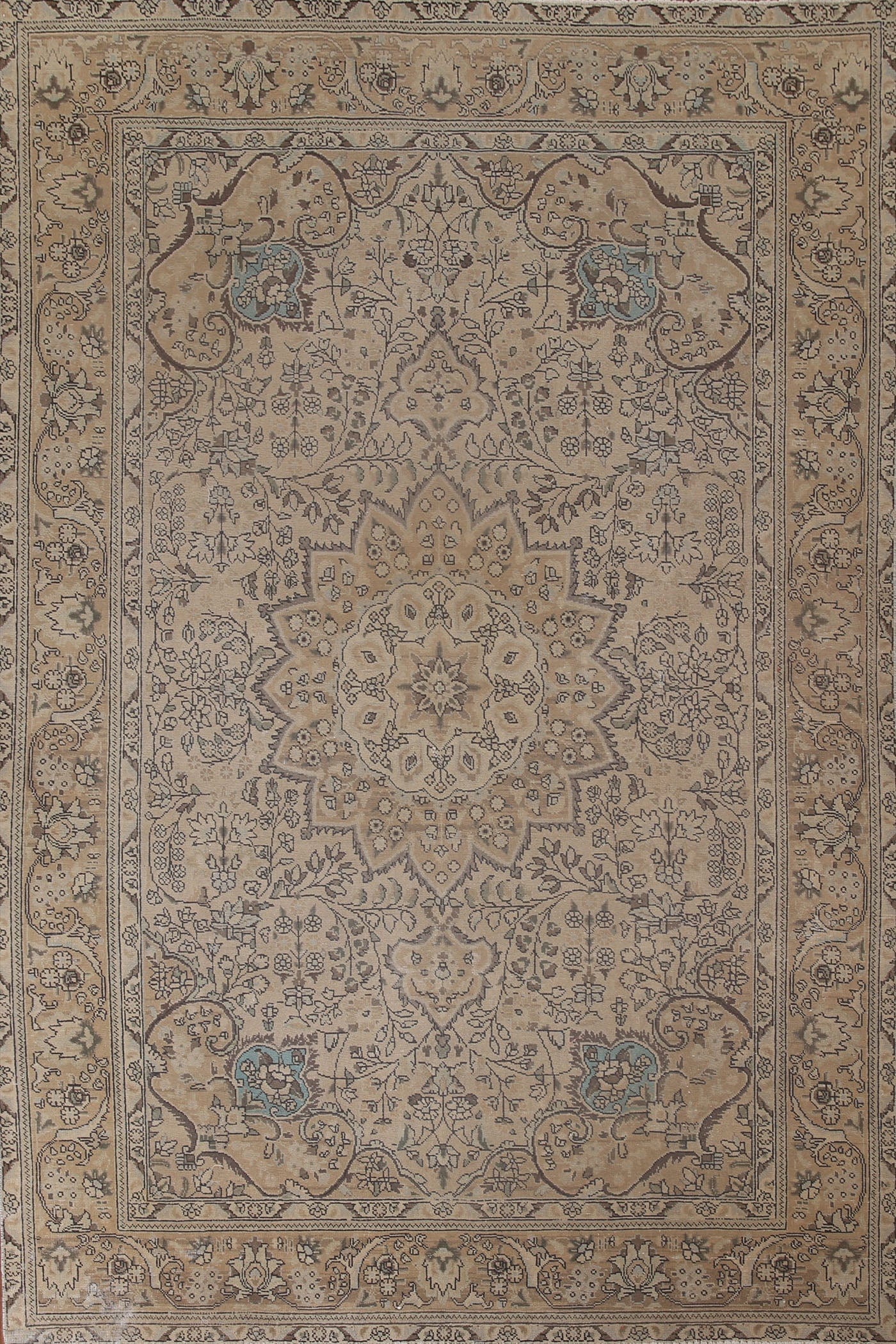 Traditional Tabriz Persian Area Rug 7x9