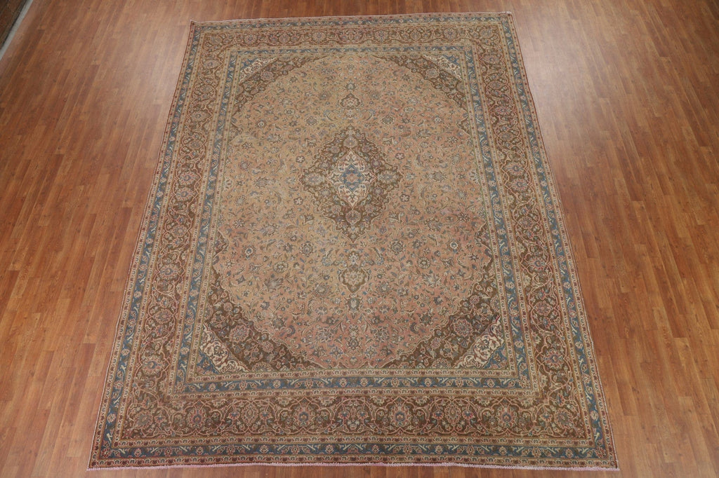 Traditional Kashan Persian Area Rug 9x12