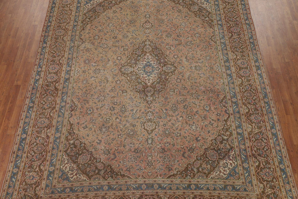 Traditional Kashan Persian Area Rug 9x12