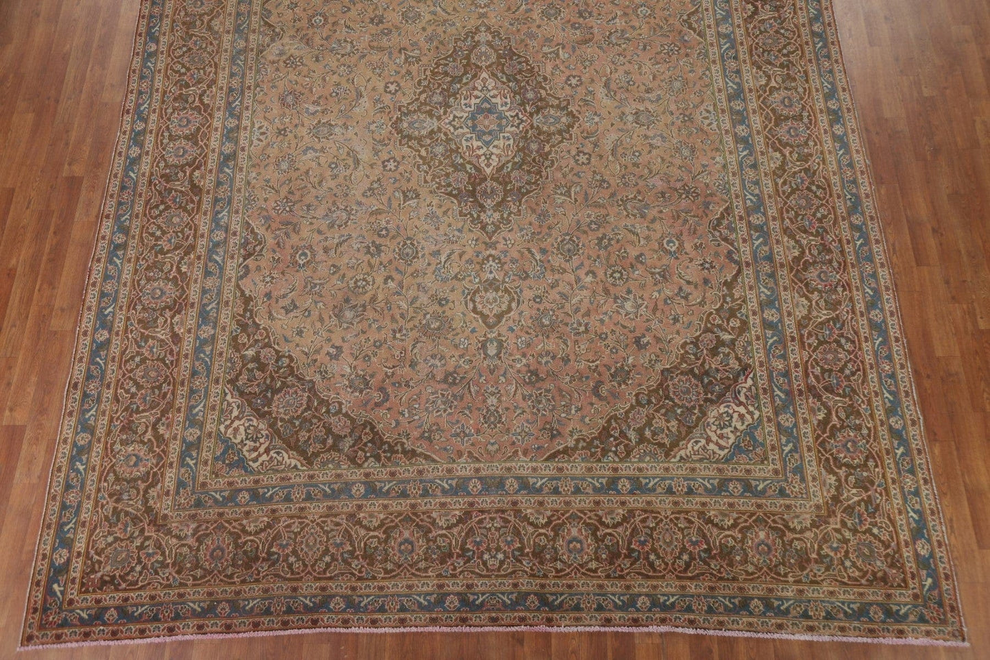 Traditional Kashan Persian Area Rug 9x12