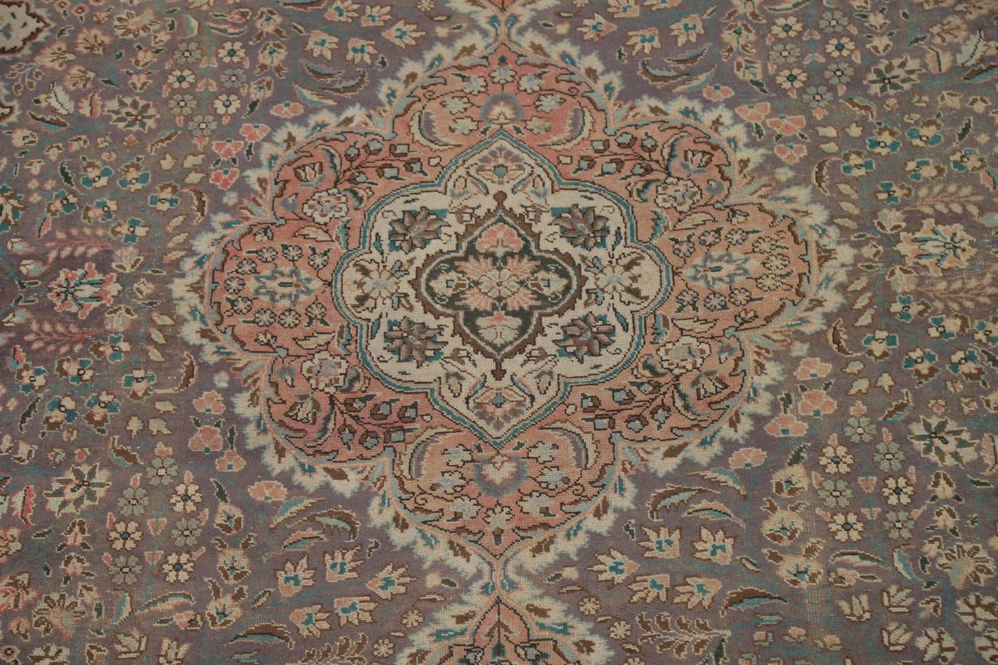 Vintage Wool Tabriz Persian Area Rug 10x13