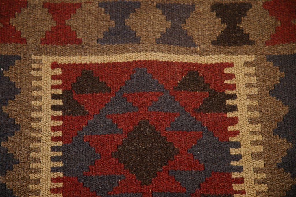 Geometric Kilim Oriental Runner Rug 2x6